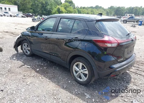 2024 Nissan Kicks S Xtronic Cvt z USA, uszkodzony, nr VIN 3N1CP5BV9RL493212